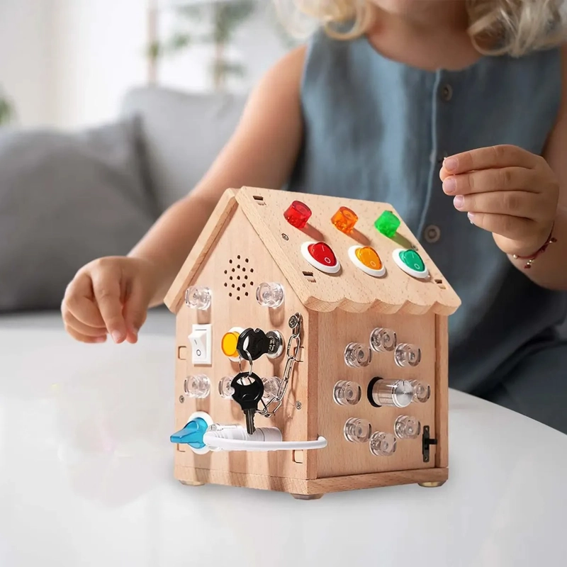 CUBO EDUCATIVO MONTESSORI DE MADERA - 4