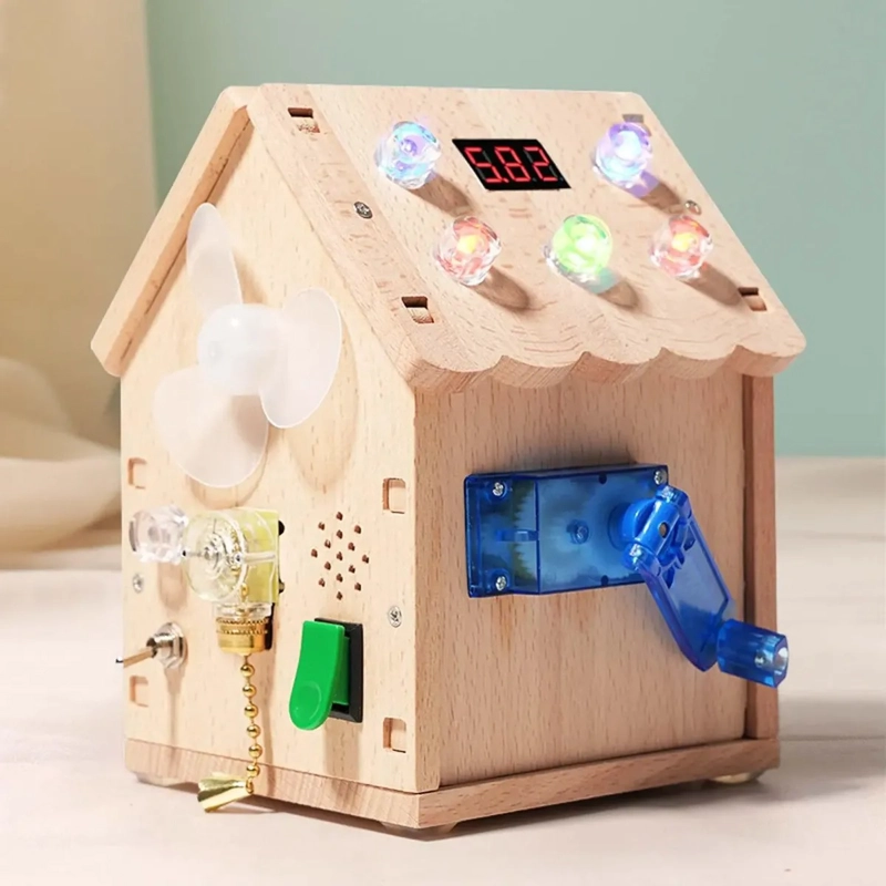 CUBO EDUCATIVO MONTESSORI DE MADERA - 5