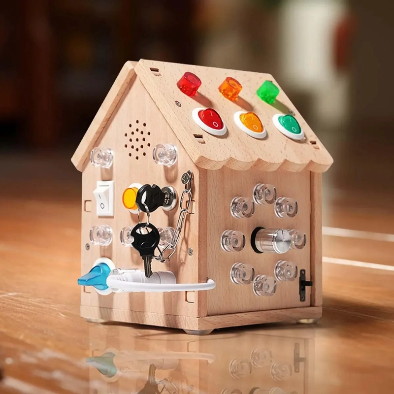 CUBO EDUCATIVO MONTESSORI DE MADERA - 7