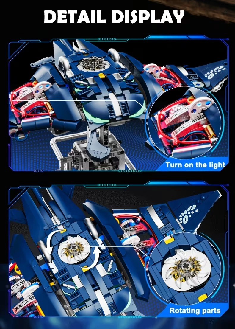 BLOQUES DE CONSTRUCCION DE ANIMALES MARINOS - 5