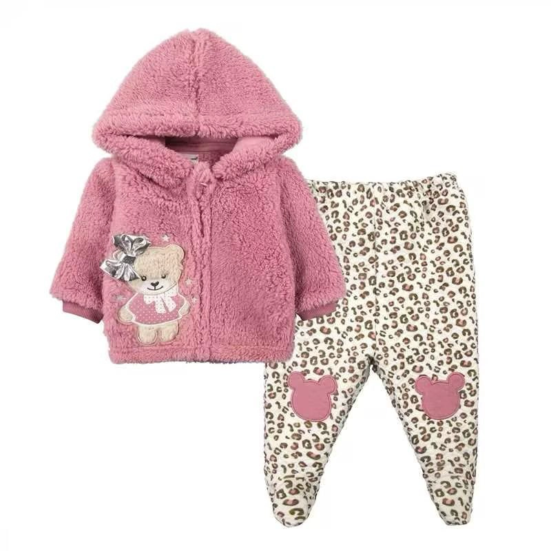 CONJUNTO NIÑA OSITO CAPUCHA - 1