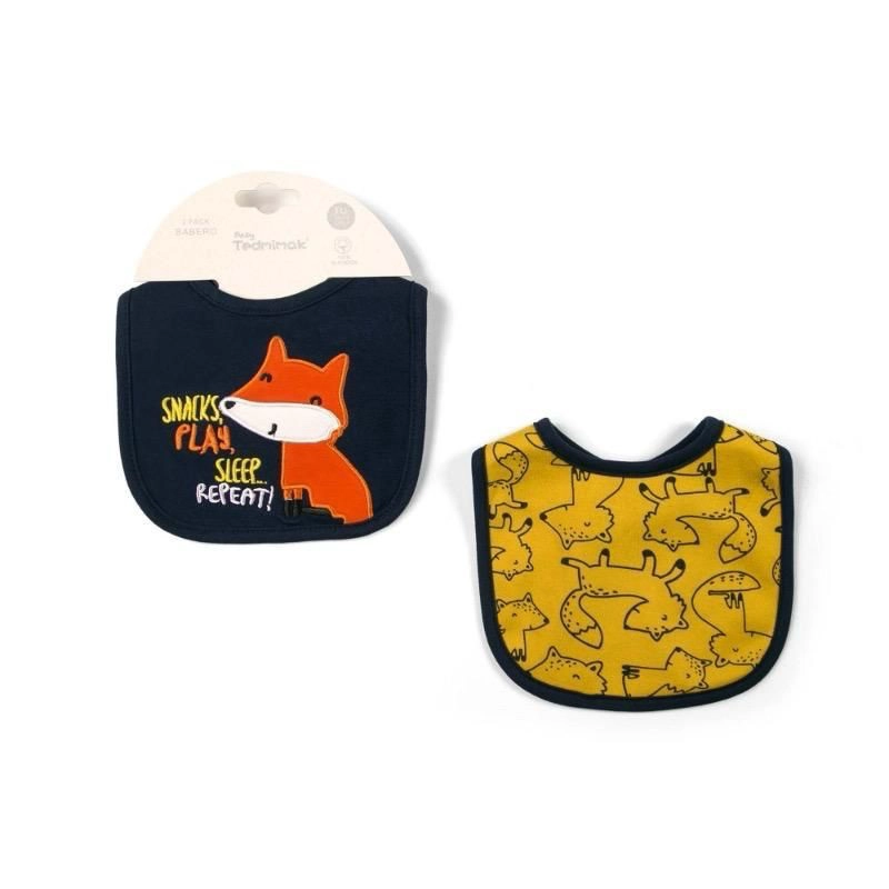 BABERO BEBE PACK 2 UNIDADES NIÑO - 1