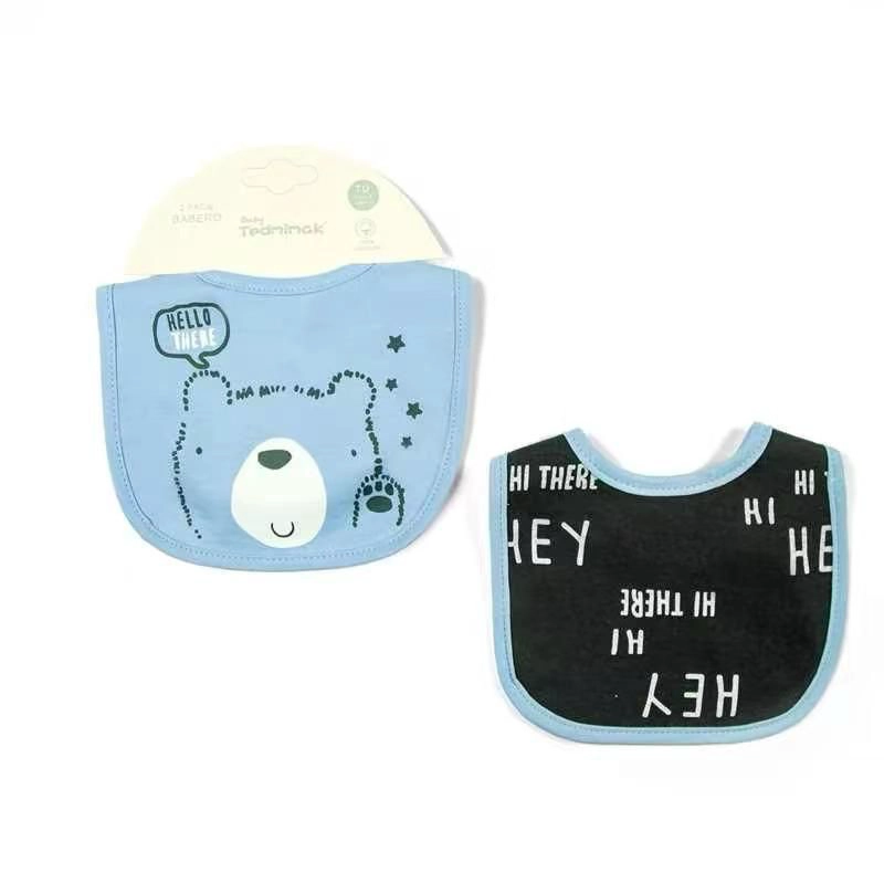 BABERO BEBE PACK 2 UNIDADES NIÑO - 1