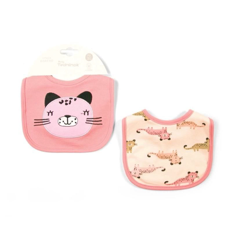 BABERO BEBE PACK 2 UNIDADES NIÑA - 1