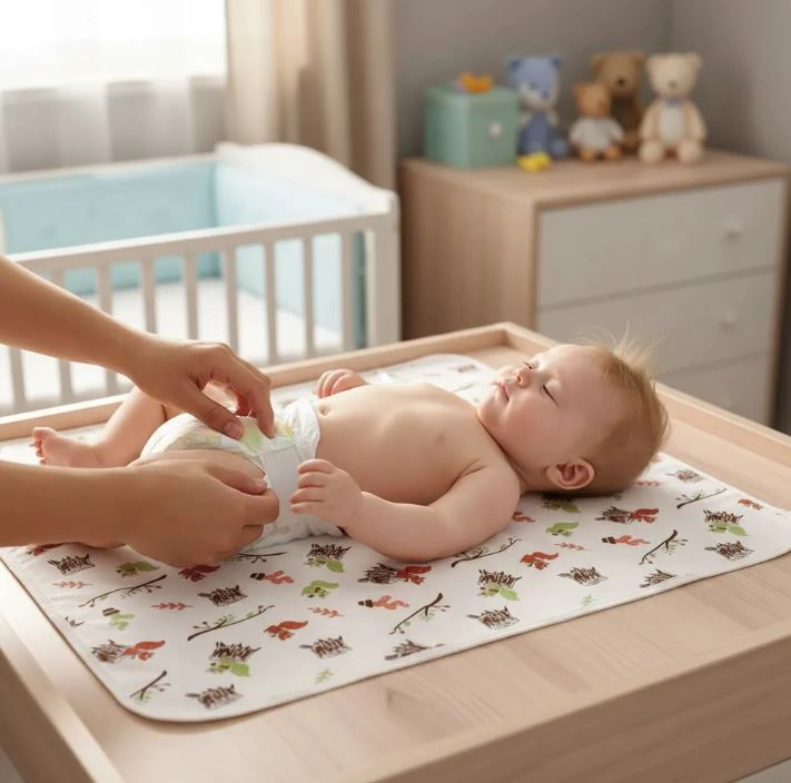 MUDADOR IMPERMEABLE BEBE 70 X 50 CM - 2