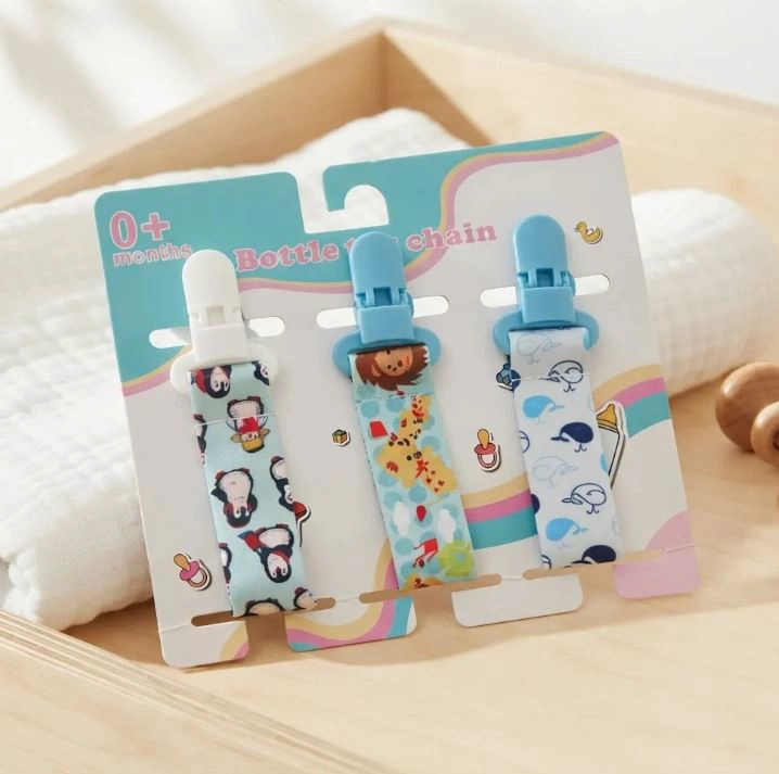 PACK 3 PORTACHUPETES DE TELA PARA BEBE S NIÑO - 1