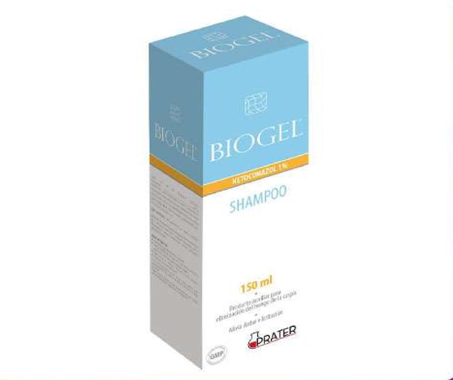 SHAMPOO BIOGEL 1% HIDRATANTE ANTICASPA SEBORREA DERMATITIS 150ML - 4