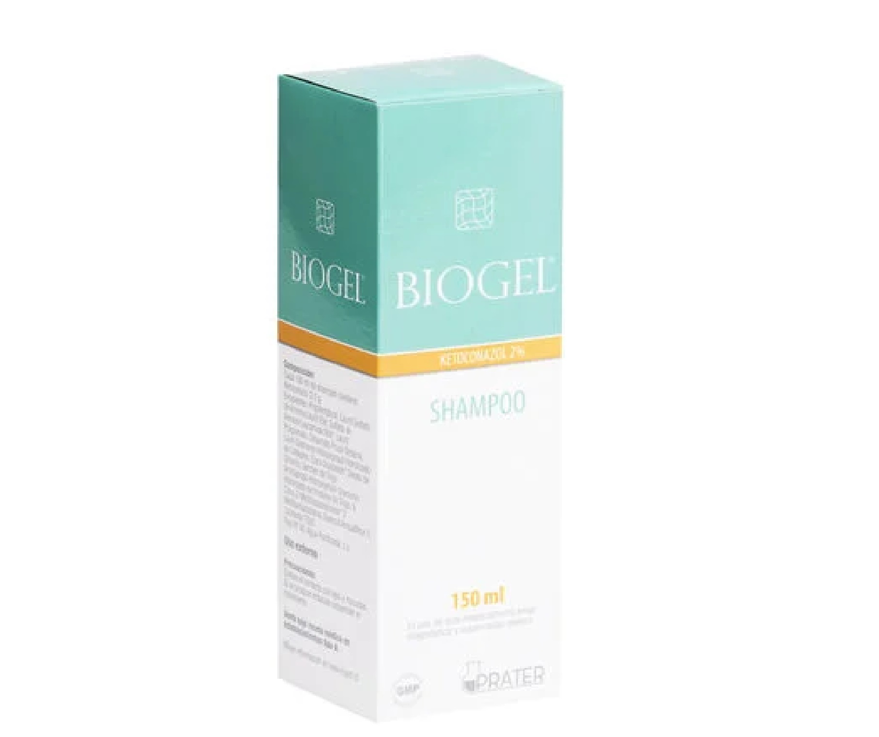 SHAMPOO BIOGEL PRATER AL 2% ANTICASPA DERMATITIS SEBORREA 150ML - 2