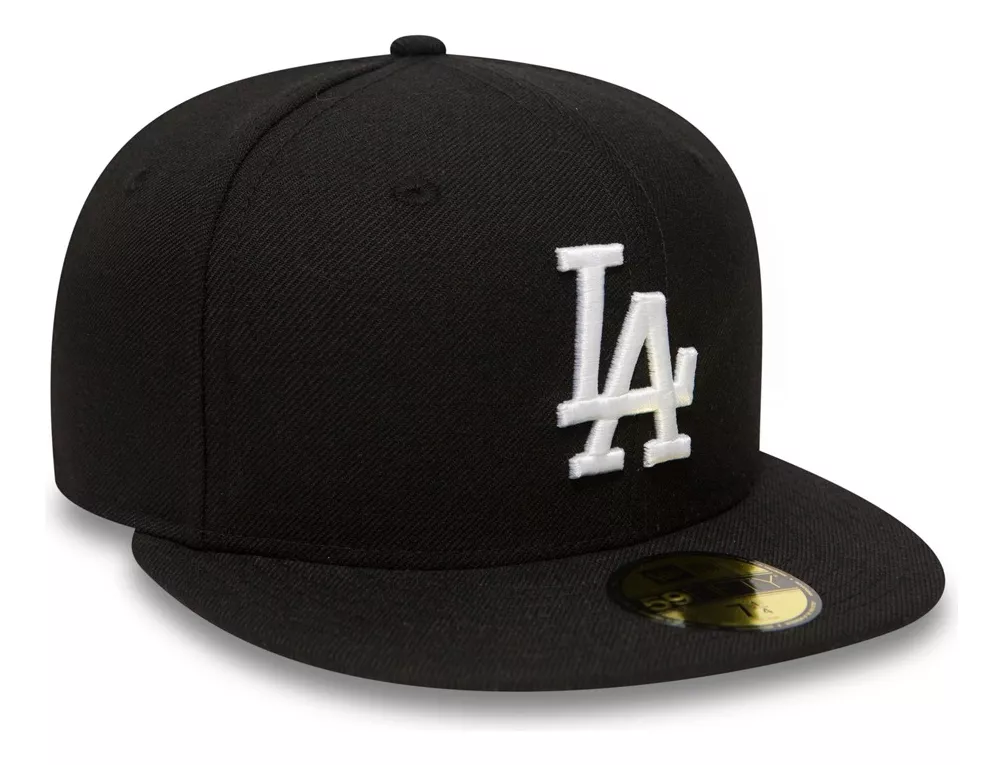 GORRO NEW ERA LOS ANGELES DODGERS BLACK TEAM 59FIFTY NEGRO - 2