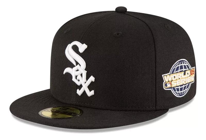 GORRO NEW ERA CHICAGO WHITE SOX WS2005 59FIFTY NEGRO - 1