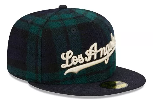 GORRO NEW ERA 59FIFTY LOS ANGELES DODGERS TARTAN - 1