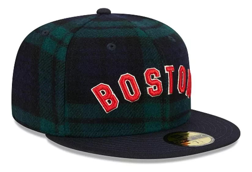 GORRO NEW ERA 59FIFTY BOSTON RED SOX TARTAN - 3