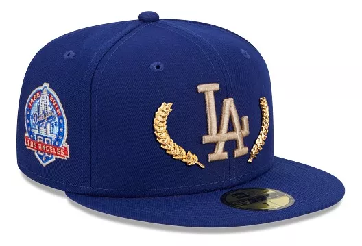GORRO NEW ERA 59FIFTY LOS ANGELES DODGERS GOLD LEAF - 3