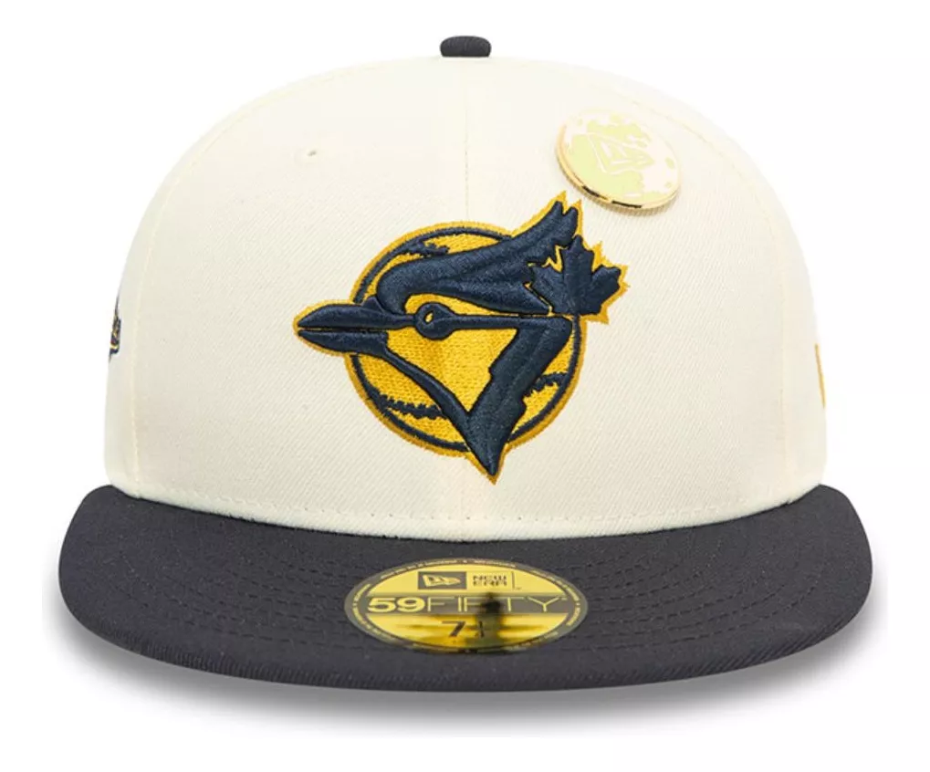 GORRO NEW ERA 59FIFTY TORONTO BLUE JAYS PIN - 2