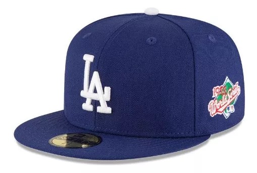 GORRO NEW ERA 59FIFTY LOS ANGELES DODGERS WS 1988 AZUL - 1