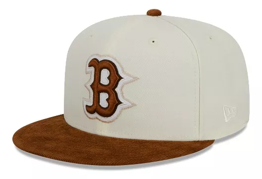 GORRO NEW ERA 59FIFTY BOSTON RED SOX CORDUROY VISOR - 1
