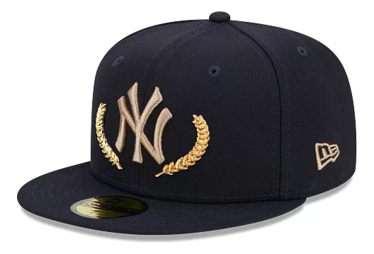 GORRO NEW ERA 59FIFTY NEW YORK YANKEES GOLD LEAF - 1