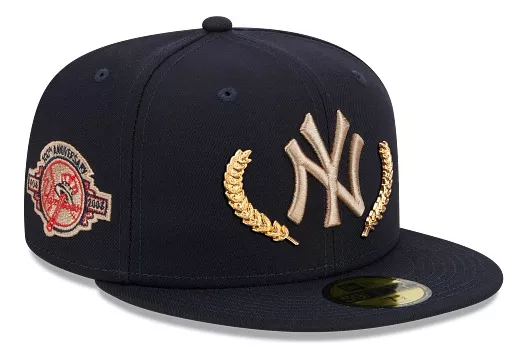 GORRO NEW ERA 59FIFTY NEW YORK YANKEES GOLD LEAF - 3