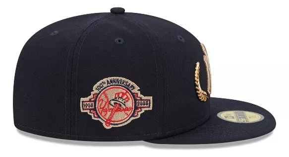 GORRO NEW ERA 59FIFTY NEW YORK YANKEES GOLD LEAF - 5