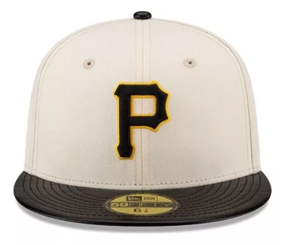 GORRO NEW ERA 59FIFTY PITTSBURGH PIRATES LEATHER VISOR - 2