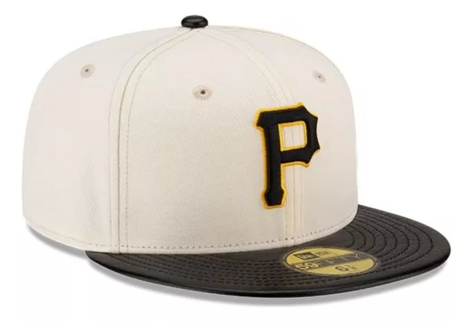 GORRO NEW ERA 59FIFTY PITTSBURGH PIRATES LEATHER VISOR - 3