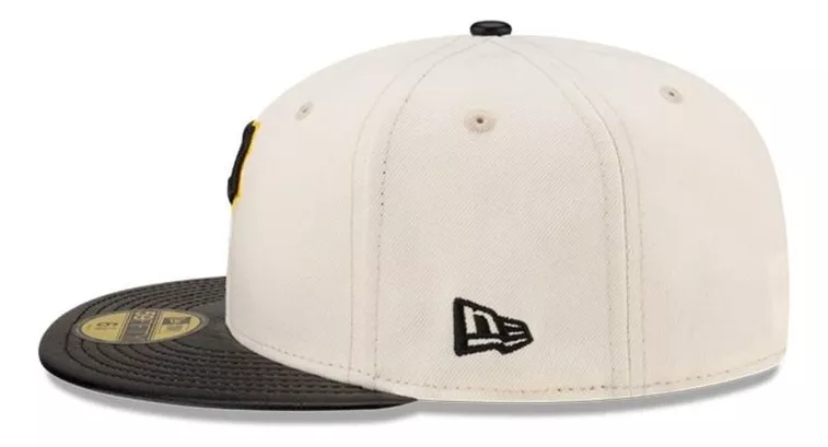 GORRO NEW ERA 59FIFTY PITTSBURGH PIRATES LEATHER VISOR - 5