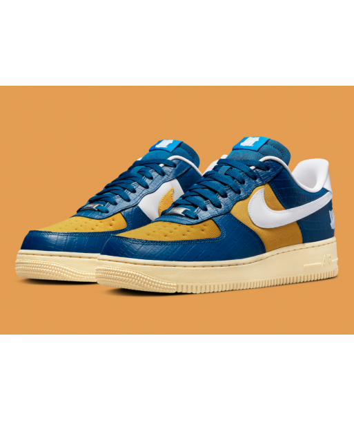 APATILLAS NIKE AIR FORCE 1 X UNDEFEATED AZUL - 1