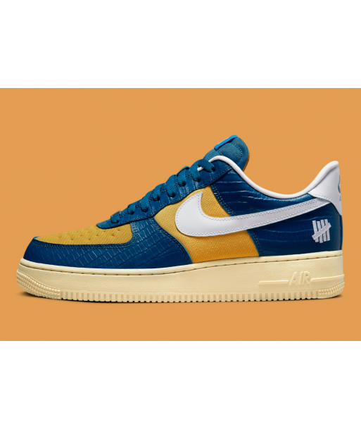APATILLAS NIKE AIR FORCE 1 X UNDEFEATED AZUL - 2
