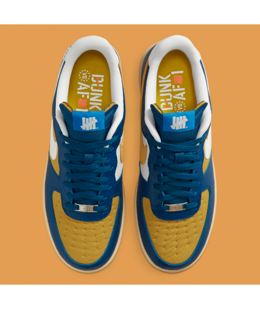 APATILLAS NIKE AIR FORCE 1 X UNDEFEATED AZUL - 3