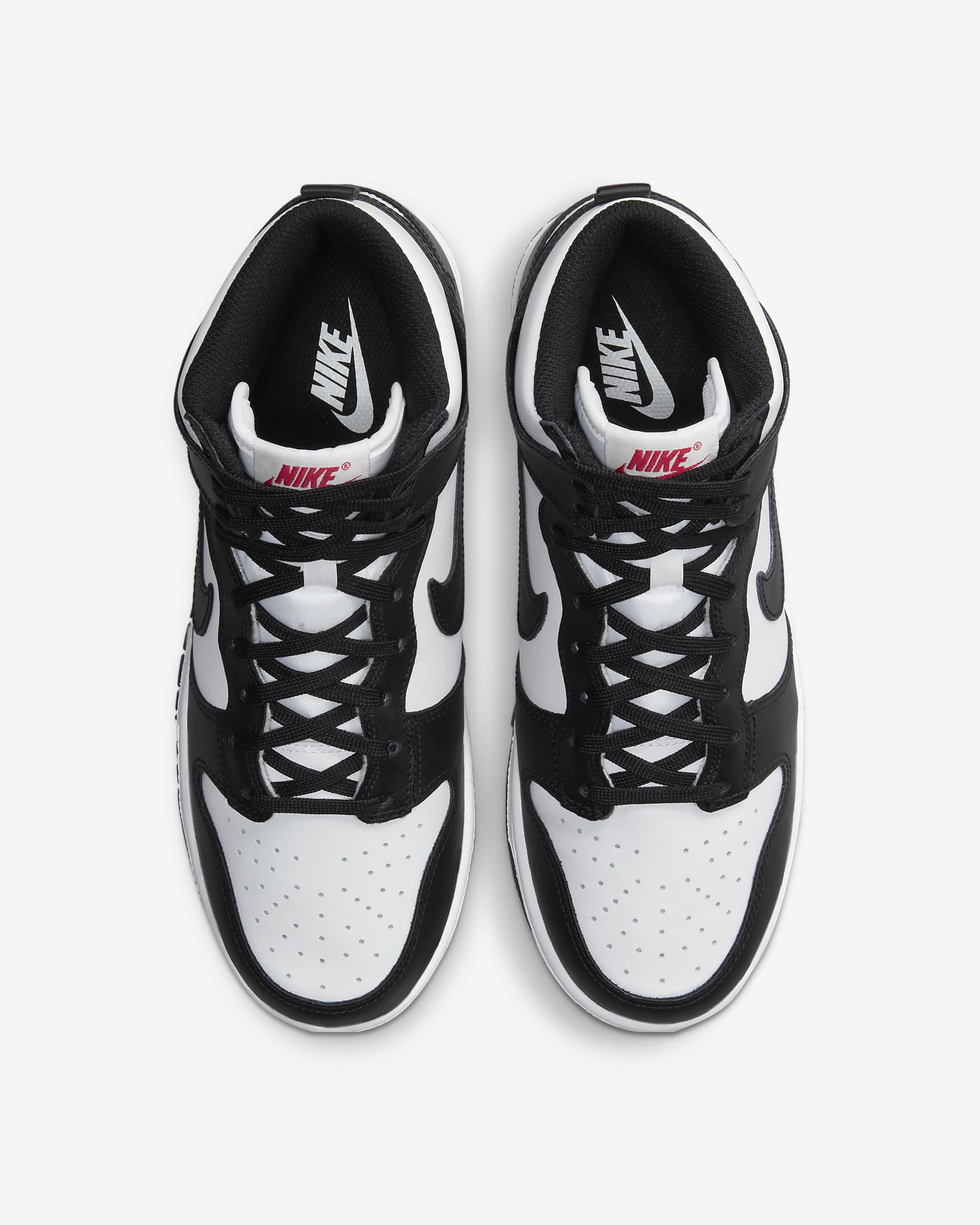 ZAPATILLAS NIKE DUNK HIGH MUJER WHITE BLACK - 4