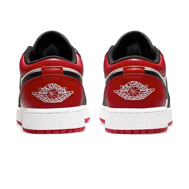 ZAPATILLA JORDAN 1 LOW BRED TOE JUVENIL - 5