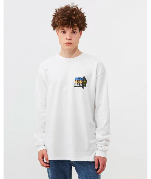 POLERA REAL BAD MAN MANGA LARGA LOGO VOL 9 - 2