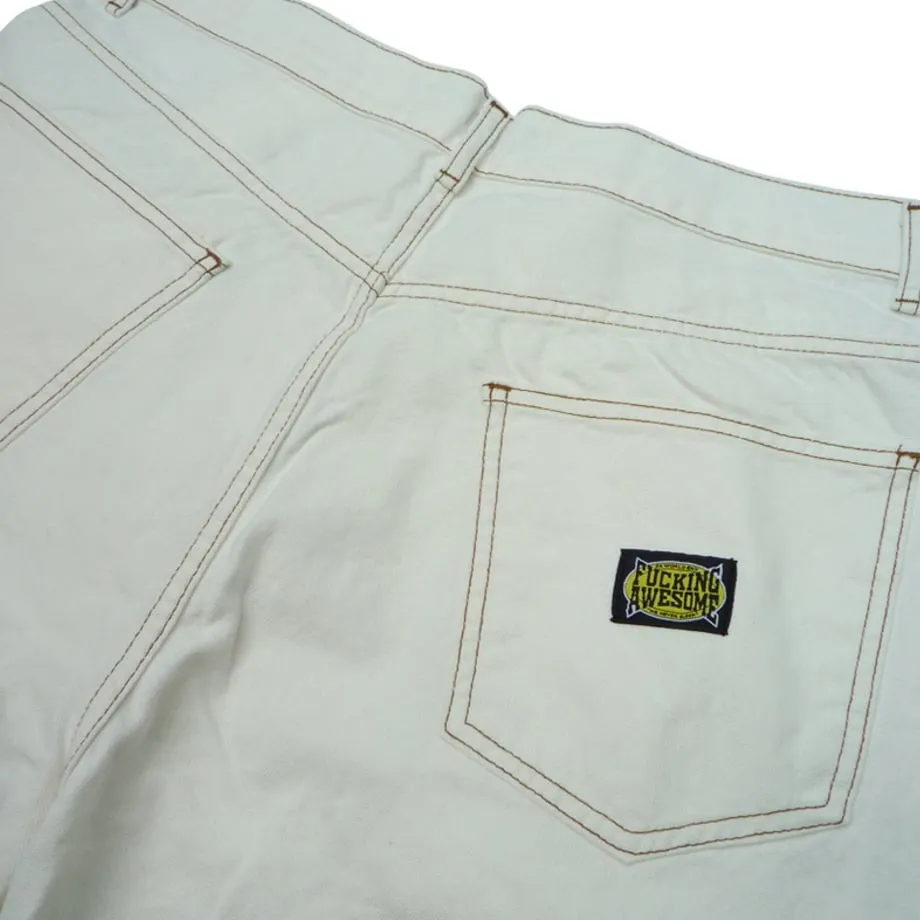 SHORT FUCKING AWESOME CANVAS DOUBLE KNEE - 5
