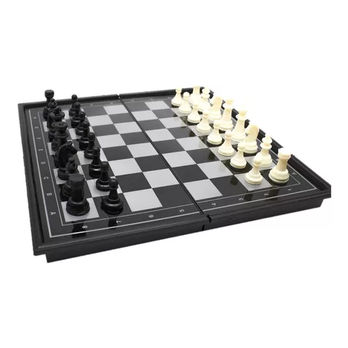 AJEDREZ MAGNÉTICO JUEGO PORTÁTIL 19 CM - 1