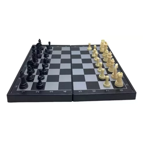 AJEDREZ MAGNÉTICO JUEGO PORTÁTIL 19 CM - 2