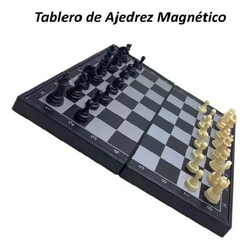 AJEDREZ MAGNÉTICO JUEGO PORTÁTIL 19 CM - 3