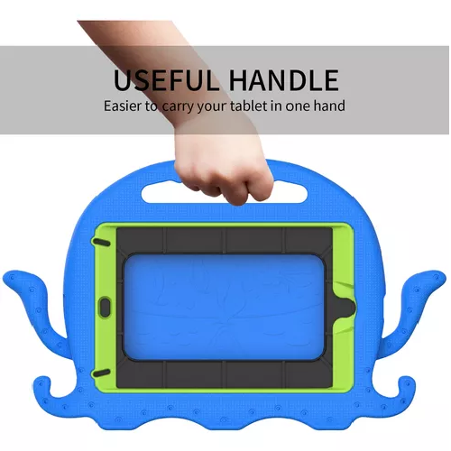 MICA Y FUNDA PARA IPAD 9.7 (5ª Y 6ª GEN/AIR 2/PRO 9.7), COLOR CELESTE - 3
