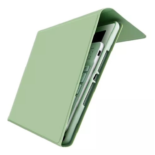 CARCASA CON TECLADO PARA IPAD AIR (10.9') 4/5 GEN, RANURA PARA LÁPIZ, COLOR EN COLOR NEGRO - 2