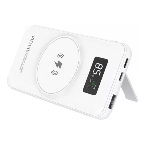 POWER BANK VIDVIE PB765 MAGNÉTICO 22.5W, PORTÁTIL, USB, COLOR EN COLOR BLANCO - 2