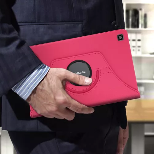 FUNDA PARA TABLET SAMSUNG GALAXY TAB A7 T500 DE 10.4, COLOR ROSADO - 3