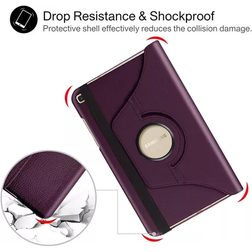 FUNDA PARA TABLET SAMSUNG GALAXY TAB A7 T500 DE 10.4, COLOR MORADO - 3