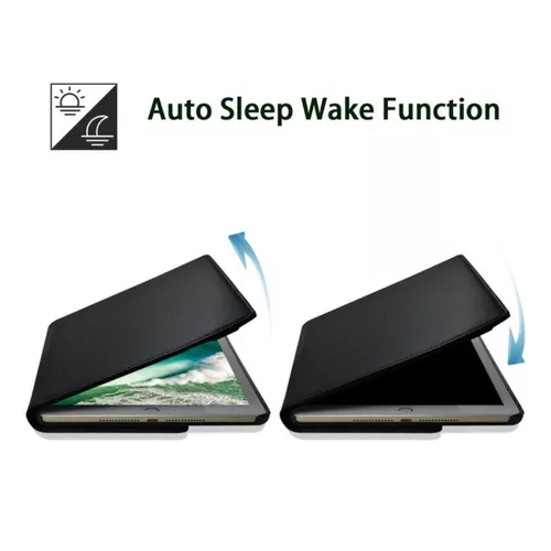 FUNDA CARCASA PARA TABLET SAMSUNG S9/S9 FE SM-X510/X710, COLOR EN COLOR NEGRO - 5