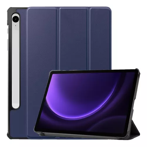 FUNDA CARCASA PARA TABLET SAMSUNG S9/S9 FE SM-X510/X710, COLOR AZUL - 1