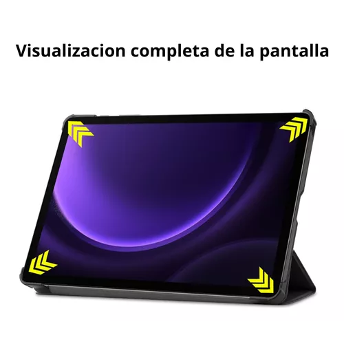 FUNDA CARCASA PARA TABLET SAMSUNG S9/S9 FE SM-X510/X710, COLOR AZUL - 4