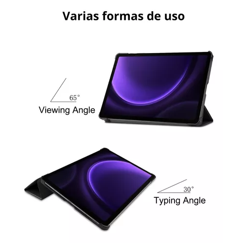 FUNDA CARCASA PARA TABLET SAMSUNG S9/S9 FE SM-X510/X710, COLOR AZUL - 5