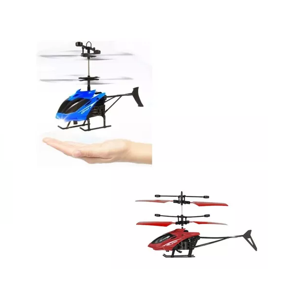 DRONE MINI HELICÓPTERO CON SENSOR, JUGUETE VOLADOR RECARGABLE MULTICOLOR - 2