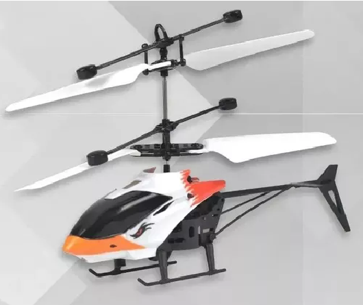 DRONE MINI HELICÓPTERO CON SENSOR, JUGUETE VOLADOR RECARGABLE MULTICOLOR - 5