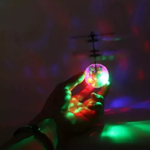 MINI DRON ESFERA VOLADORA, PELOTA BOLADORA, DRON UFO MULTICOLOR - 5