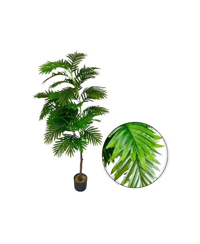 PLANTA DECORATIVA ARTIFICIAL HOJAS GRANDES 1.50M - 2