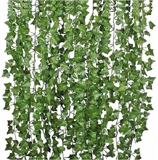 PACK DE 60 TIRAS PLANTA ARTIFICIAL ENREDADERA 2.1M DECORACIÓN - 1